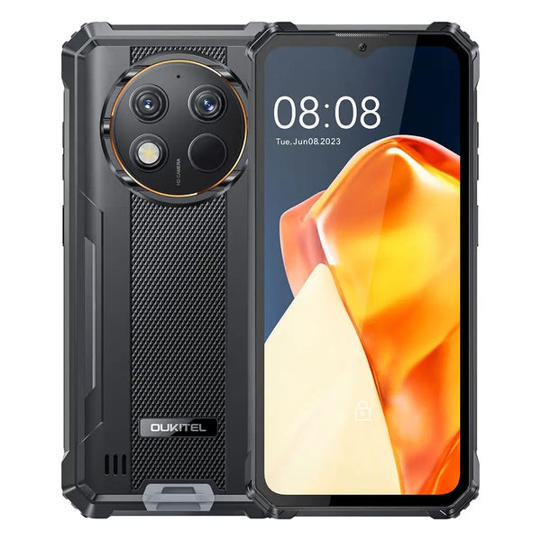 Oukitel WP28 6,52-tuumainen 10600mAh Akku Android 13 Rugged Puhelin