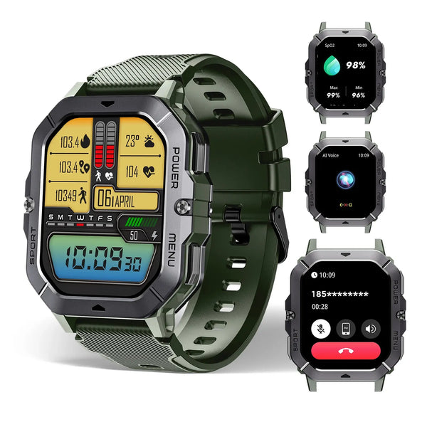 OUKITEL BT101 MILITARY SMART WATCH_95%New