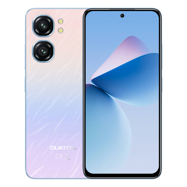 <tc>Oukitel</tc> Смартфон C58, 5150 мАч, 6,7-дюймовый дисплей HD+, тонкий профиль, 8,7 мм (24 ГБ ОЗУ + 256 ГБ ПЗУ)