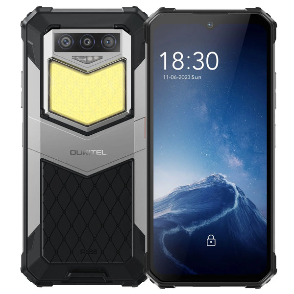 Oukitel WP26 1200 LUM Super camping luz al aire libre Smartphone(16 256GB NFC)